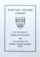 Widener Library. Harvard University. Widener Harvard Depository KF 4425